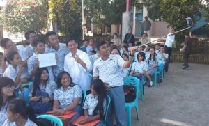 Walikota GSVL  diajak selfie