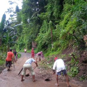 tanah longsor