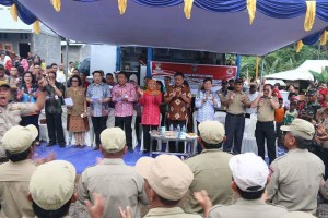 Tagana, Menteri Sosial, Kofifah Indar Parawansa, Walikota Manado, Gubernur Sulut
