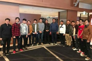 Olly Dondokambey, Osaka jepang