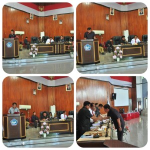 DPRD Gelar Rapat Paripurna Terkait APBD Kota Bitung 2018