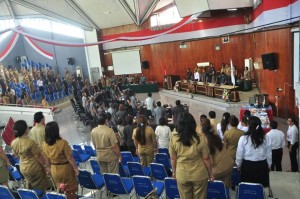 DPRD Gelar Rapat Paripurna Terkait APBD Kota Bitung 2018