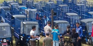 motor sampah