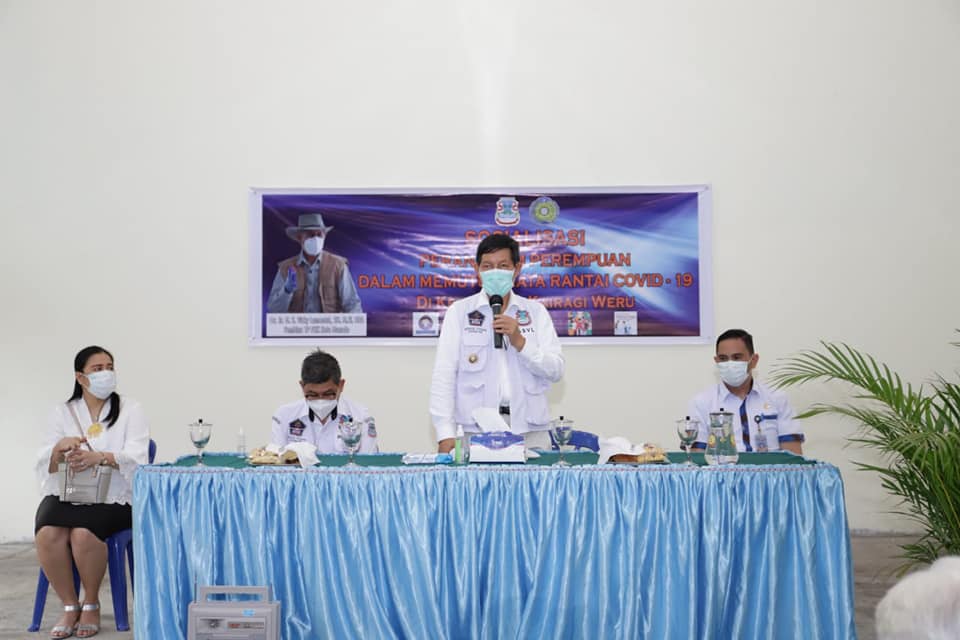 sosialisasi peran perempuang putus mata rantai covid-19