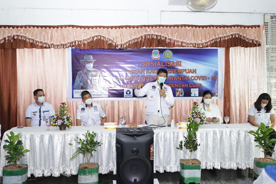 sosialisasi peran perempuang putus mata rantai covid-19