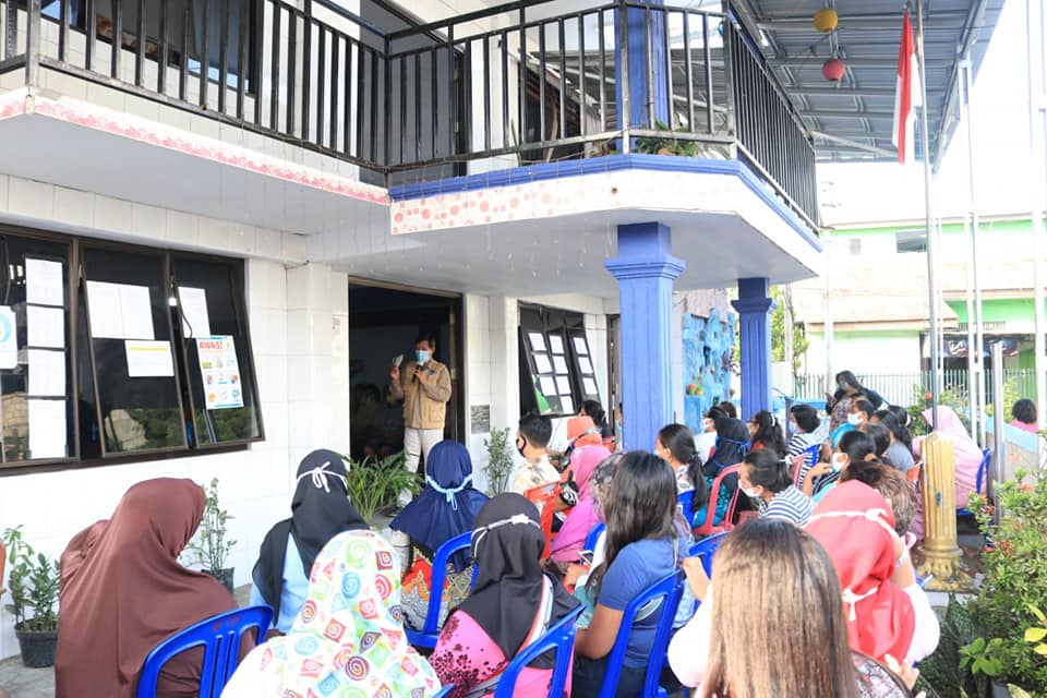 sosialisasi peran perempuang putus mata rantai covid-19