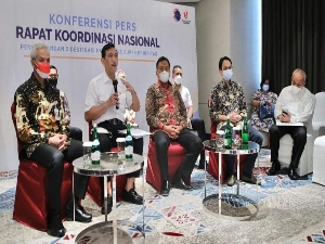 rakor dipimpin Menko Luhut Panjaitan