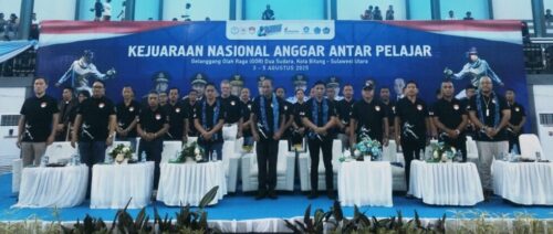 Kegiatan pembukaan Kejurnas Anggar antar Pelajar. (ist)