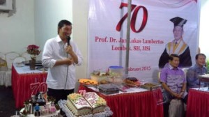 Hadiri HUT ke – 70 Prof Lombok, GSVL Kenang Wejangan Saat Masih PNS