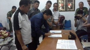 Pemkot dan KPU Manado Tandatangani MoU Dana Hibah Pilkada