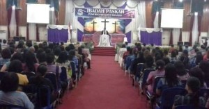 Ibadah Paskah Pemkot Manado, GSVL : Mari Torang Baku-baku Bae
