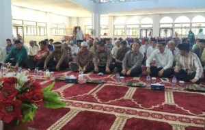 Isra Mi’raj, GSVL dan SHS Duduk Bersandingan di Mesjid Raya Ahmad Yani