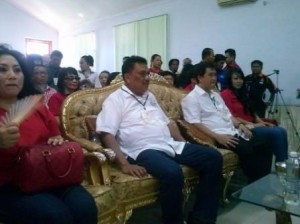 Olly Dondokambey dan Steven Kandouw Pendaftar Pertama di Pilgub Sulut