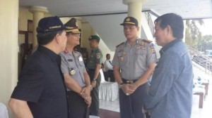 Walikota Manado Hadiri Gelar Pasukan di Polda Sulut