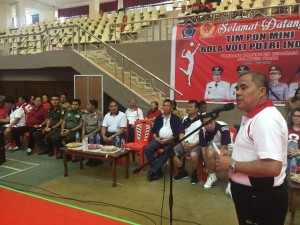 Cabang Olahraga Volly Ball, Awali Kegiatan HUT RI ke 71 di Minahasa