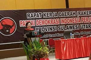Rakerda PDIP Indonesia Timur Dibuka Ketua Umum Megawati Soekarno Putri