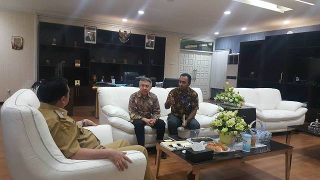 Perwakilan UNHCR Kunjungi Manado Diterima Wawali Mor
