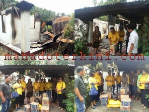 PG Minut Bantu Korban Kebakaran Desa Pinenek