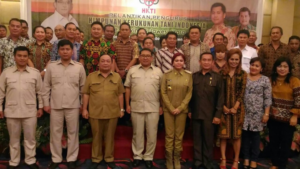 Dondokambey Ajak HKTI Sulut Jadi Petani Hebat