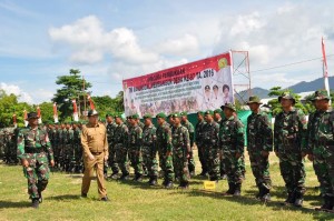 Bersama Rakyat, Kodim 1309/ Manado Siap Sukseskan TMMD ke-97