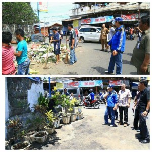 Diturun Langsung Walikota GSVL, Tumpukan Sampah di Pasar Karombasan Jadi Bersih