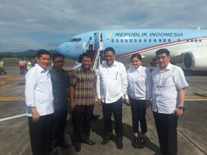 Bersama Gubernur Antar Kepala Negara di Bandara Sam Ratulangi, GSVL : Terima Kasih Bapak Presiden Jokowi