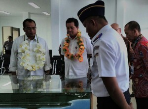 Kunker Menhub Budi, Gubernur Dondokambey Promosi Potensi Perikanan dan Pariwisata Sulut