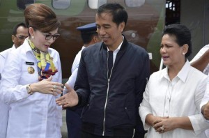 Bupati Minsel Hadiri Peresmian Bandara Miangas Oleh Presiden Jokowi