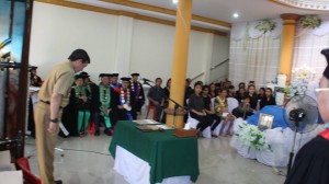 Hadiri Pemakamana Guru Besar UNIMA, GSVL : Alm Prof Kakansiang Kota Spesial