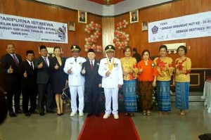 HUT ke-6 Bitung, Ini Pesan Gubernur Olly Dondokambey