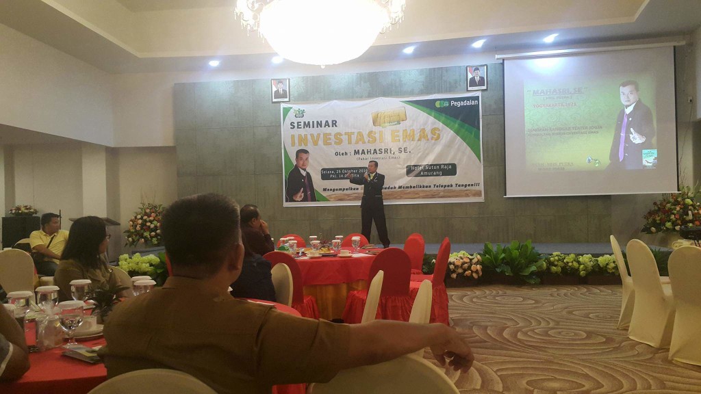 Pegadaian Cabang Amurang Gelar Seminar Investasi Emas Bagi Nasabah