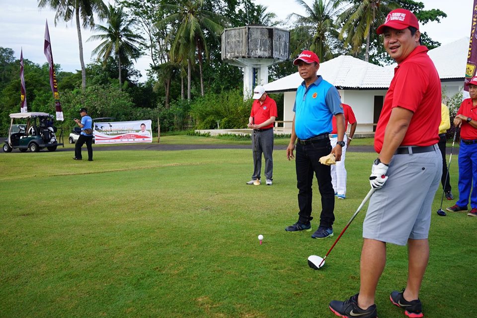 Tournament Golf di Likupang Dibuka Wagub dan Dihadiri Kapolda Sulut