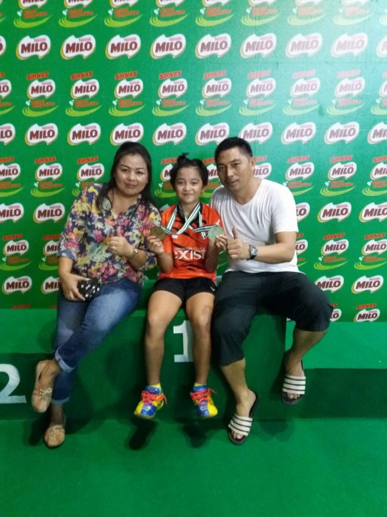 Pandeynuwu Harumkan Minsel Diajang Kejuaraan Bulutangkis Sirnas Milo di Manado