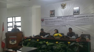 DPRD Minsel Paripurnakan Tiga Agenda Sekaligus