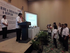 Resmi Dikukuhkan, Ini Pesan Walikota Manado Bagi PENAMAS