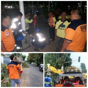 Cuaca Ekstrim, BPBD Sulut Gerakkan Tim Reaksi Cepat