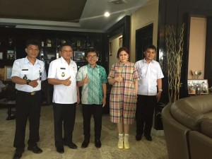 Anggota DPD RI Stefanus Liow Serap Aspirasi Di Pemkab Minut
