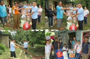 PMI Minut Bantu Korban Bencana Banjir di Desa Tetey