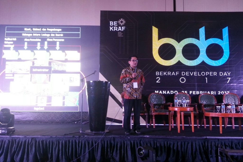 Awali di Manado, Bekraf Berupaya Lakukan Pemerataan Industri Digital Nusantara