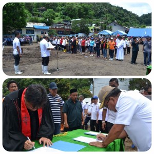 Lantik 315 Pejabat di Lokasi Bencana, Ini Pesan Wawali Bitung