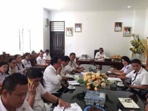 Pemkab Minsel Gelar Rapat Penyusunan LPPD, LKPD dan LAKIP