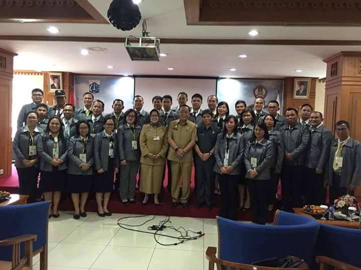 PIM III Minsel Kunjungi BKD DKI Jakarta dan KemenPAN -RB