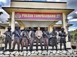 Kunjungi Polsek Tompasobaru, Kapolres Puji Kinerja Kapolsek