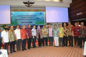 Komisi XI DPR RI Sanjung Pertumbuhan Perekonomian Sulut Diatas Nasional