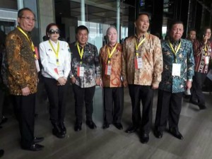 Bupati Vonnie Panambunan Hadir Di MUSREMBANGNAS 2017