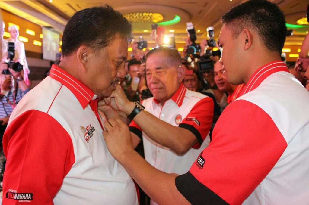 Peluncuran Aksi Bela Negara, Gubernur Olly : Jangan Ganggu Gugat Pancasila !