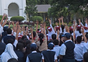 Presiden Mendongeng Untuk Anak Indonesia di Hari Buku Nasional