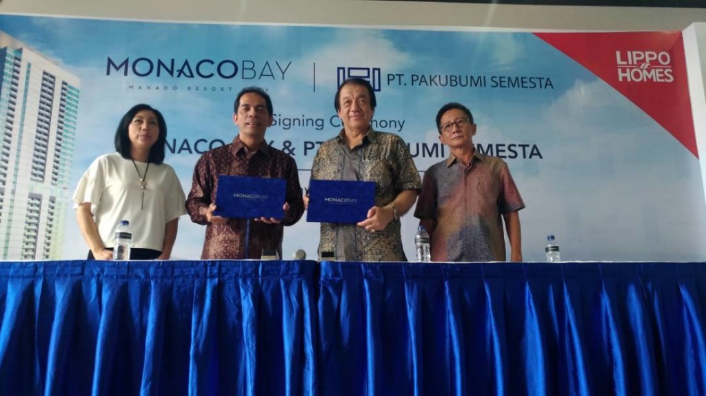 Lippo Karawaci Tbk dan PT Pakubumi Semesta Gelar Signing Ceremony