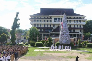 Hari Lahir Pancasila, Pemkot Manado Gelar Upacara Bendera