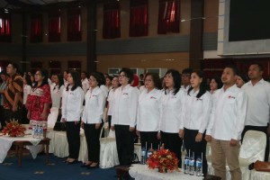 Resmi Nahkodai PMI Manado, Ini Ungkapan Prof Paula Usai Dilantik